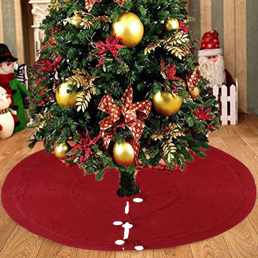 Christmas tree skirt decoration tree skirt