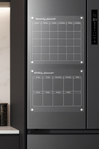 Magnetic Schedule Planner For Fridge【Permanently reusable】