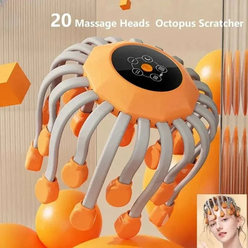 ScalpCalm™ 20-Point Electric Head Massager